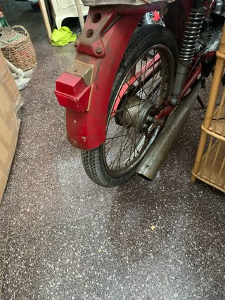 Rieju Moped Roja Antigua