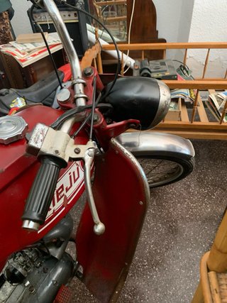Rieju Moped Roja Antigua