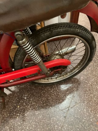 Rieju Moped Roja Antigua