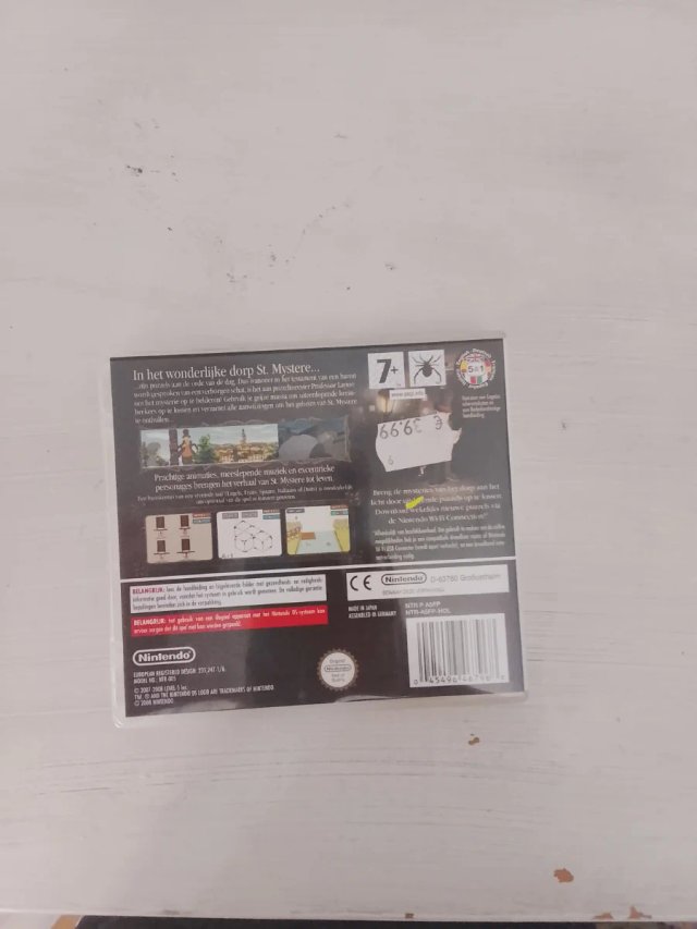 Professor Layton y la Villa Misteriosa DS PAL EU
