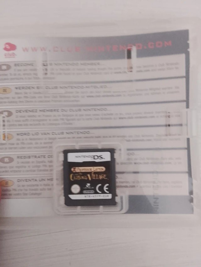 Professor Layton y la Villa Misteriosa DS PAL EU