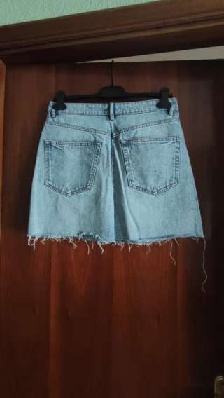 Falda vaquera Zara