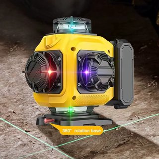 Nivel laser verde 4D 16 lineas 360
