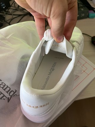 Zapatillas Alexander McQueen Talla 41 Blancas