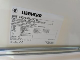 Vinoteca Liebherr WKb 1812 / WK 1802