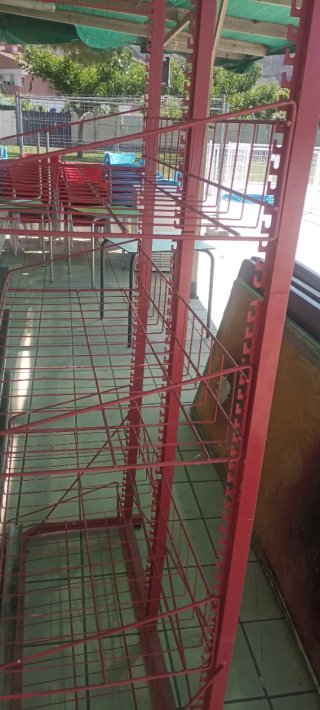 Estantería  chuches  2m alto x 1m ancho x 0,47 fon