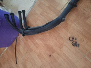 Escape completo Yamaha FZR 600 1989 Original