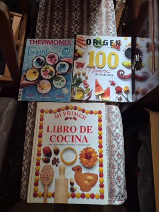 Pack libros y revistas de cocina / recetas