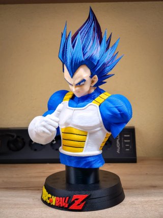 Busto Vegeta 3D 30 cm