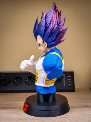 Busto Vegeta 3D 30 cm