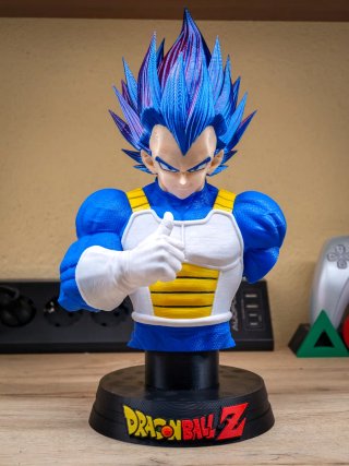 Busto Vegeta 3D 30 cm