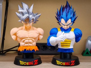 Busto Vegeta 3D 30 cm