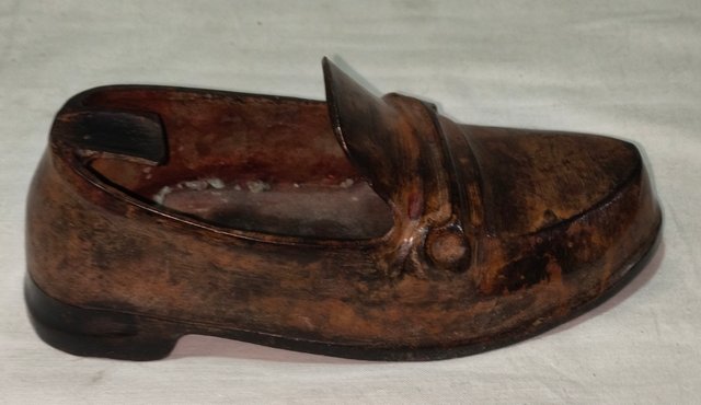 Cenicero Zapato Marrón