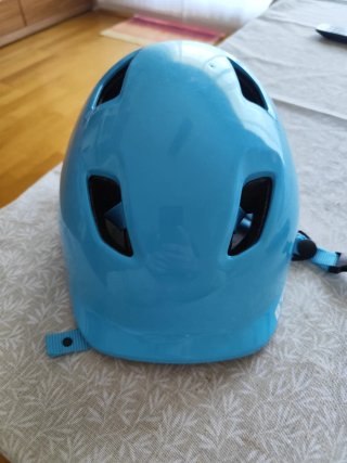 Casco bici infantil azul