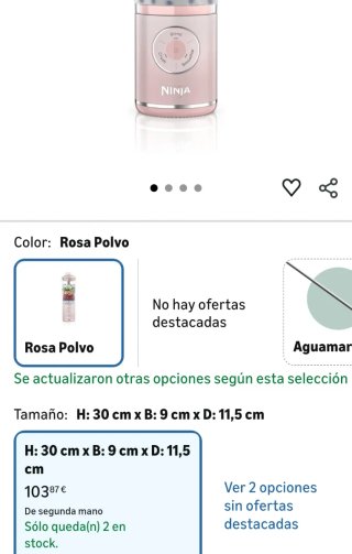 Batidora Ninja Blast Max Portátil 570ml