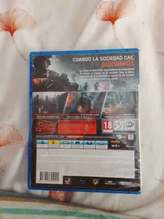 Juego PS4 Tom Clancy's The Division