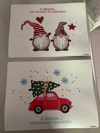 Set 2 Tovagliette Natale EXCELSA