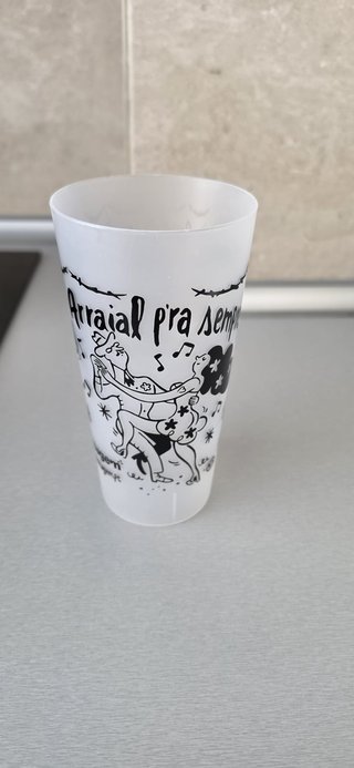 Conjunto 4 Copos Reutilizáveis 0,5L