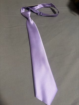 Corbata infantil morada