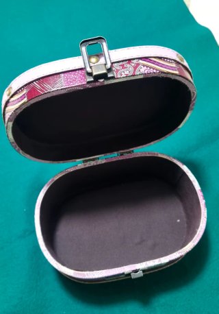 Caja joyero ovalada