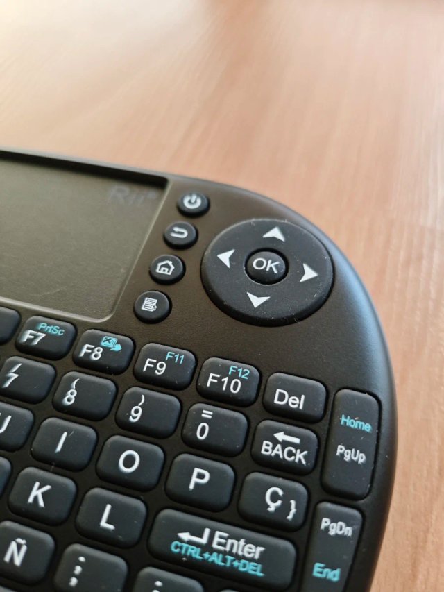 Teclado Rii Mini i8 Negro