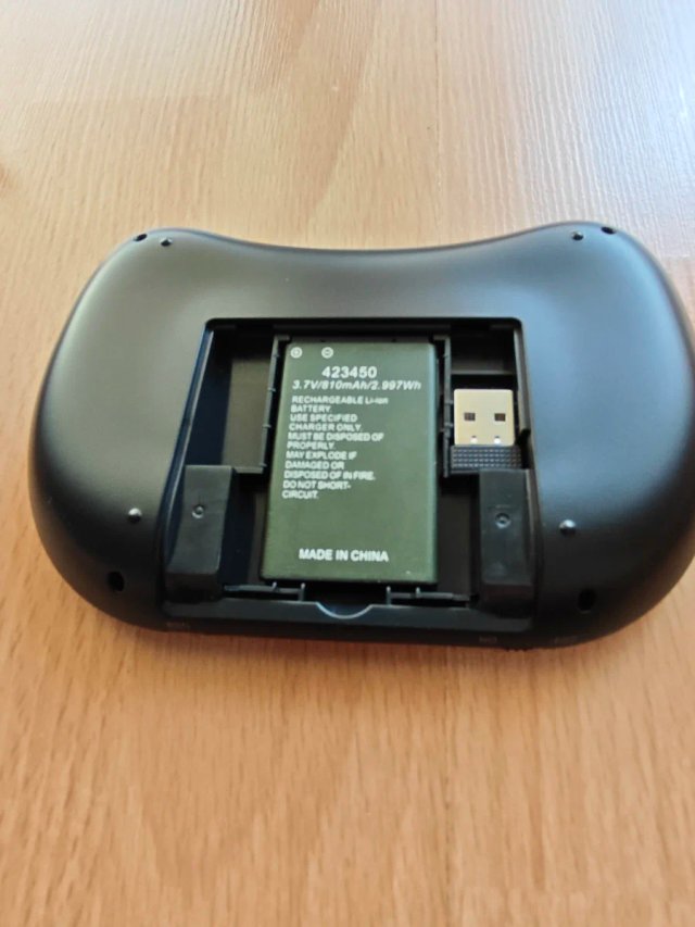 Teclado Rii Mini i8 Negro