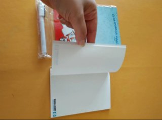 Kinder set lavagna magnetica + taccuino