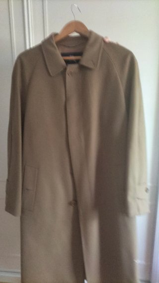 Abrigo Burberry Lana y Cachemira Marrón