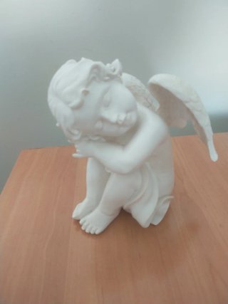 Figura Ángel Durmiendo Resina