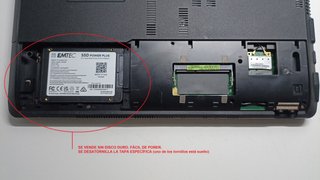 Portátil Asus X54c Negro