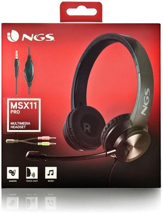 NGS auriculares micrófono ajustable cómodo