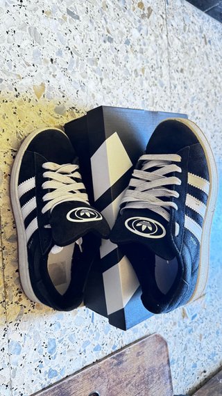 Adidas Campus Negras Talla 40