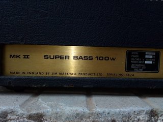 Marshall JMP 1992 S.B. Amplificador Guitarra