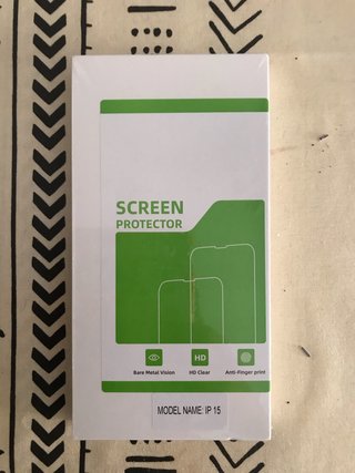 Protector Pantalla Templado IP 15