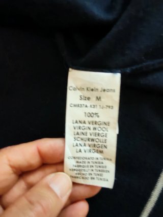 Cardigan Calvin Klein Jeans Uomo Blu