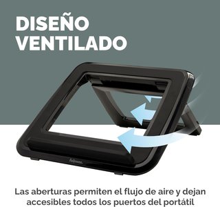 Fellowes soporte portátil ajustable ergonómico