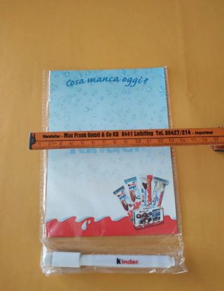 Kinder Ferrero set 2 lavagnette magnetiche