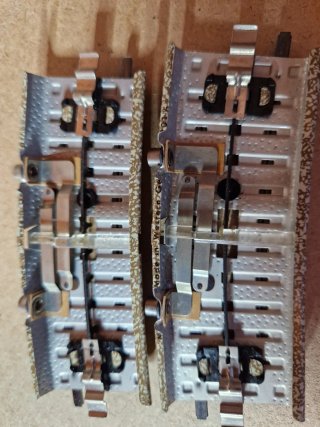 Marklin H0 Coppia Binari Curvi M Commutazione