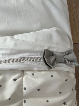 Saco Minicuna Estrellas Gris