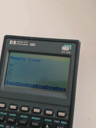 Calculadora HP 48G Científica Programable 32K RAM