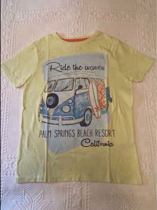 Lote 6 camisetas y 2 polos niños 9/10 años