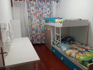 Cama tren infantil moderna