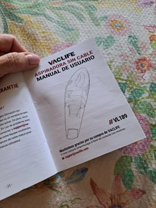 Aspiradora VACLIFE sin cable