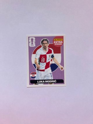 Cromo Luka Modric Panini Extra Sticker