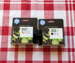Cartuchos HP 302XL Negro y Color