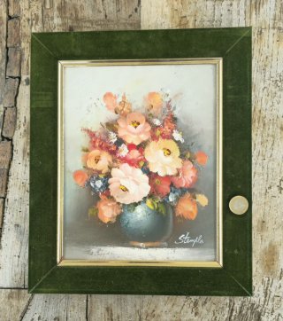 Óleo sobre lienzo. Stemple