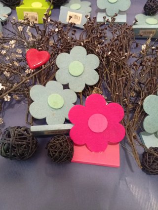 Set Decoración Primavera/Verano Flores y Corazones