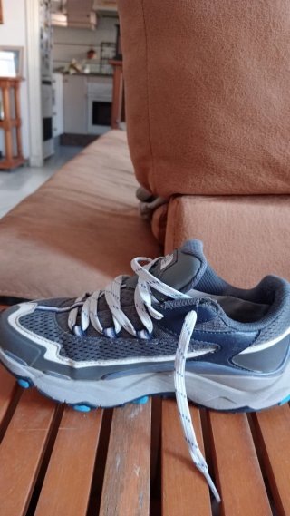 Zapatillas The North Face senderismo grises