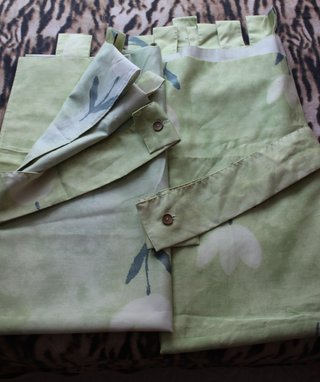2 Cortinas Castilla Textil Estampadas