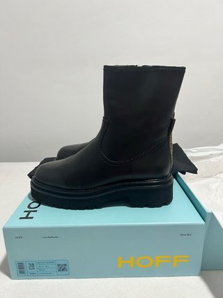 Botas HOFF Mujer Negras Cremallera